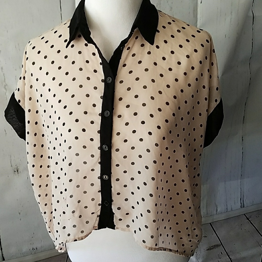 Polka Dot Blouse
